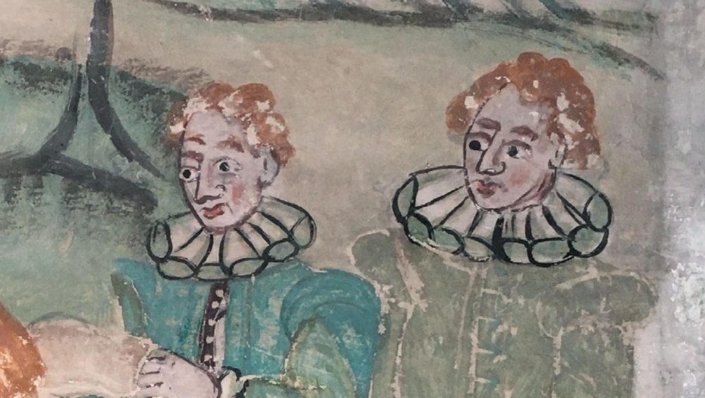 Exciting news! Tickets to access the recording of our Missing Persons Online event featuring wall painting expert Dr Kathy Davies are now available to purchase via our website. 👉tudortailor.com/missing-person…