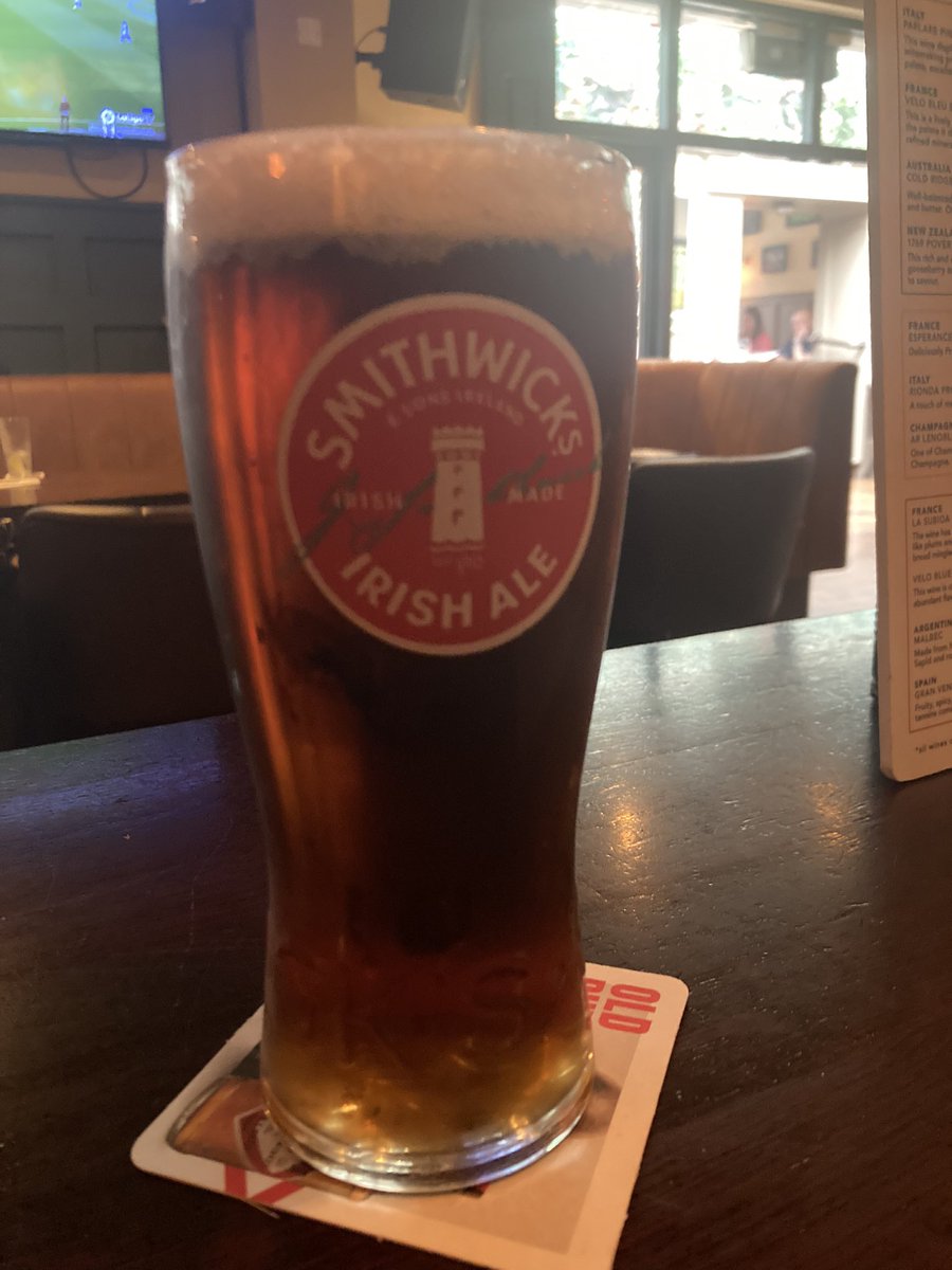 33South Main in Naas. Pint looked a lovely colour so hopes were high however there was no real taste off this pint. A first time to experience this. Pint was chilled nicely and had a nice balance of smoothness/fizz but hard look past the bland taste.

Rating: 5/10