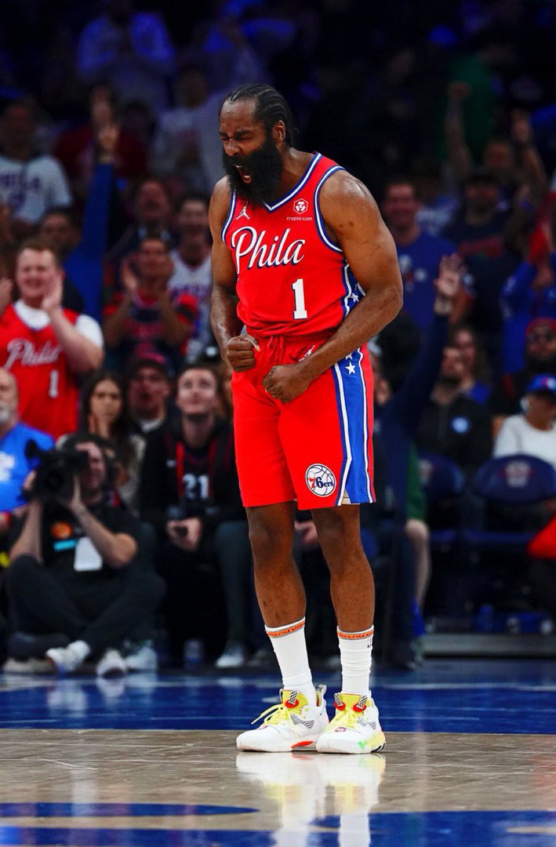 AidanLaPorta69's tweet photo. Reminder that James Harden has NEVER MISSED the playoffs in his 14 seasons. The longest active streak in the league too! https://t.co/qoOUD5kRll