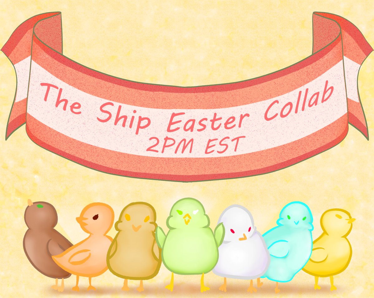 MerccVR's tweet photo. The Ship Easter Collab is here!
@AnutakuOfficial @Diamyn_V @KianaCinnabun @OlsieBoi 

--> https://t.co/uDxGeIP6Va

#TheShip #vtubers #VTuberUprising #Collab #Easter https://t.co/6gMZvdCtjx