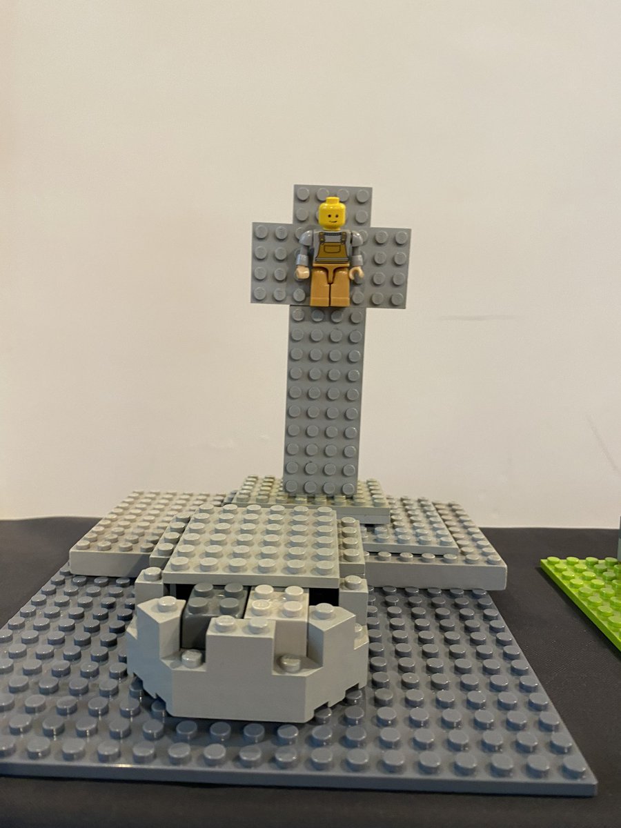 allsaintsmacc's tweet photo. Some of the amazing Lego creations from todays Messy Easter event. https://t.co/3ncEgujaOF