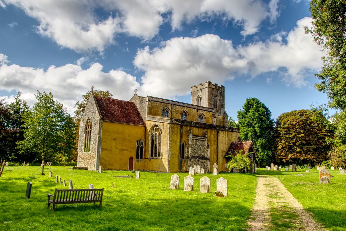 crighton5's tweet photo. Wandering Britain: All Saints Chelsworth Suffolk (Photo credit Chris Wiles) #church #Chelsworth #architecture #Suffolk #medieval #SteepleSaturday https://t.co/1D0inGpRBU