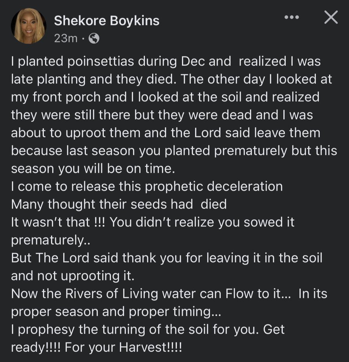 cause i know somebody needs to hear it.