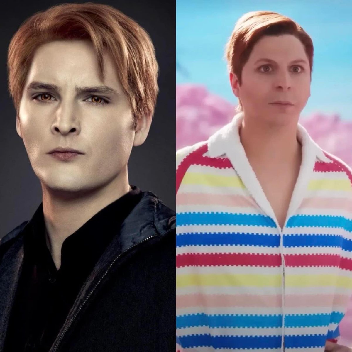 Michael Cera in Barbie looks like the newly turned and adopted Cullen