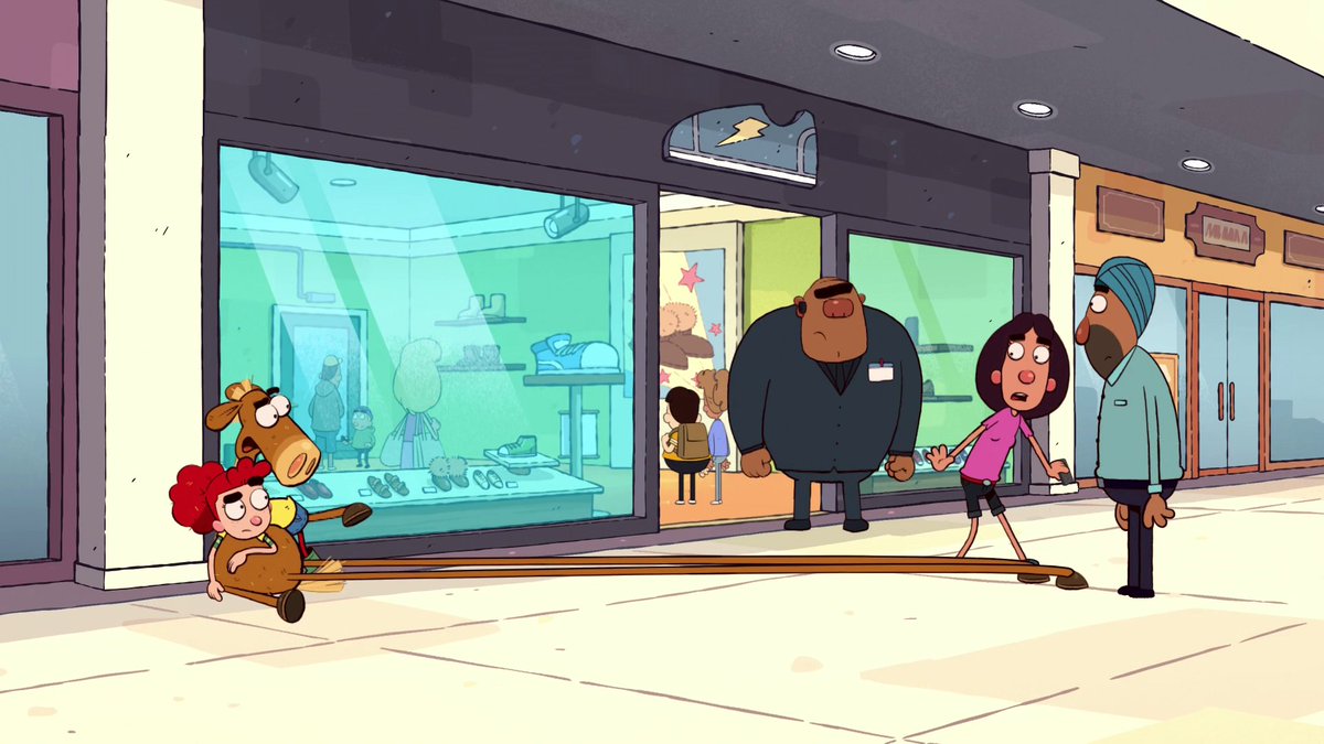 PonyBramley's tweet photo. Hey no cutting! #ItsPony #Nickelodeon https://t.co/W7Ep9KyhB7