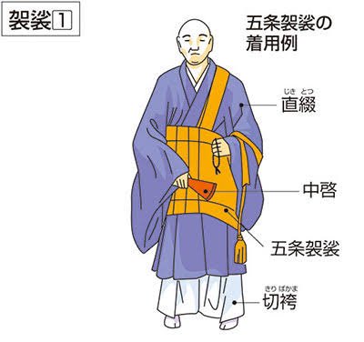 夏の着てる袈裟が五条袈裟なの何億回聞いても震える 