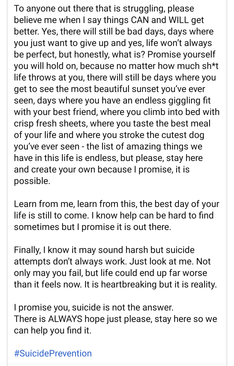lucymatthews13's tweet photo. 4 yrs ago, @BethMatthewsz was so desperate she did the unthinkable
 A year on, she'd bravely opened up in extraordinary detail. I'll always be proud of her, and how hard she fought. I'm so sorry they failed you. All we can do is hope her story will continue to help other people https://t.co/ZEixRp0L0p