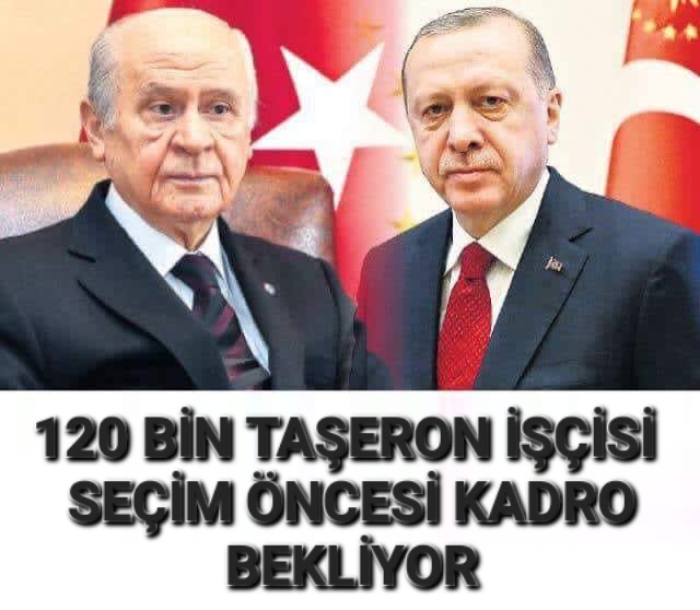 KATİB (Kamu Taşeron İşçileri Birliği) (@kamukatib) on Twitter photo Sayın <a href="/RTErdogan/">Recep Tayyip Erdoğan</a> 2018 yılında seçim dönemi kadro almayan taşeron işçileri için çalışma yapılacak dediniz,aylar önce <a href="/vedatbilgn/">Vedat Bilgin</a> çalışma yapıyor dediniz şimdi bakan bey seçim sonrası diyor. Bu iş sizde bitiyor
ErdoğanTaşerona KulakVer Sayın <a href="/RTErdogan/">Recep Tayyip Erdoğan</a> 2018 yılında seçim dönemi kadro almayan taşeron işçileri için çalışma yapılacak dediniz,aylar önce <a href="/vedatbilgn/">Vedat Bilgin</a> çalışma yapıyor dediniz şimdi bakan bey seçim sonrası diyor. Bu iş sizde bitiyor
ErdoğanTaşerona KulakVer