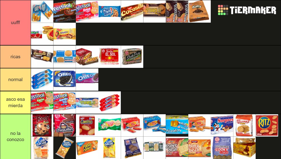 Estas son las mejores galletas de Venezuela, change my mind