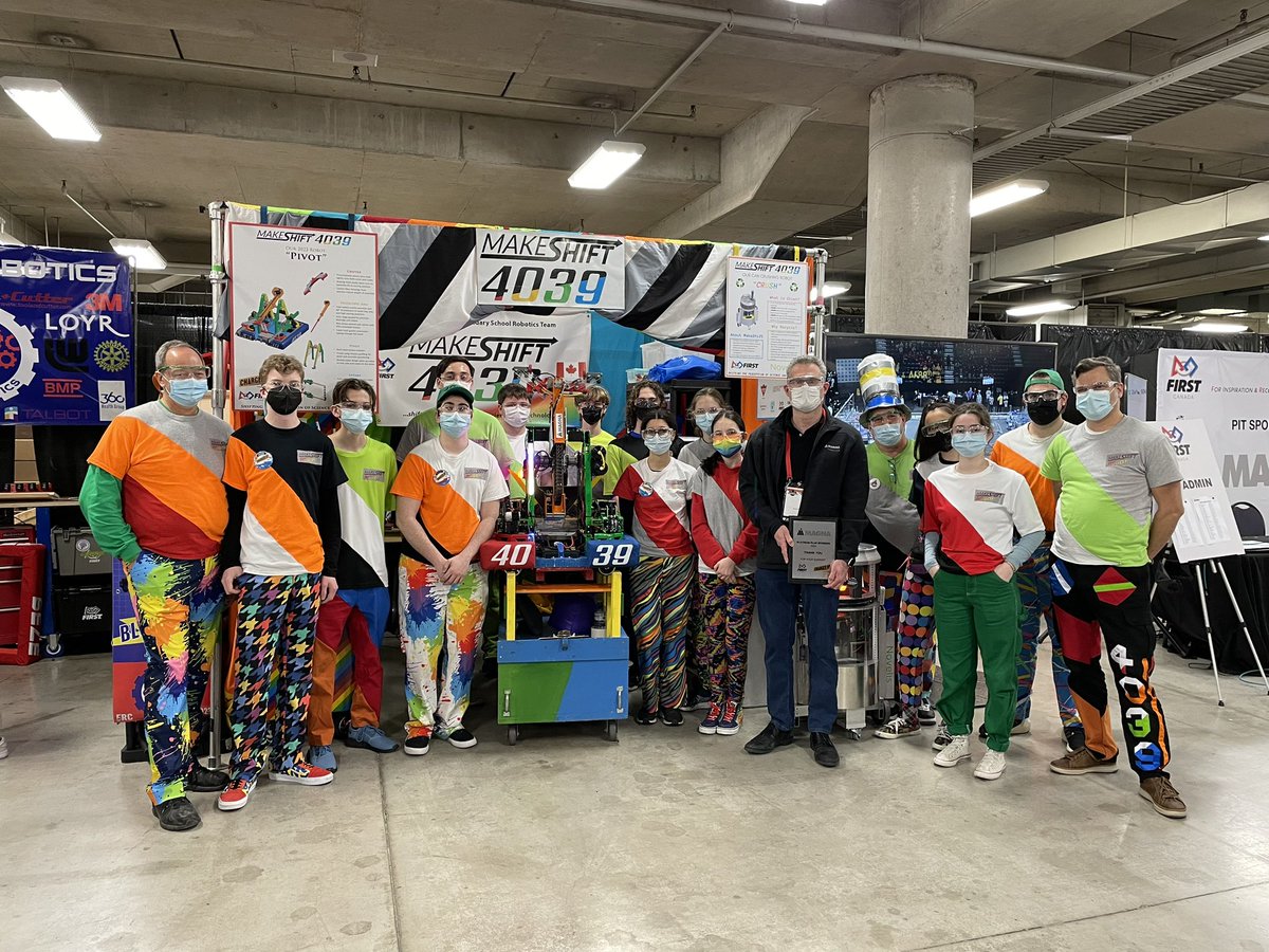 CANFIRST's tweet photo. Thank you to our Platinum Plus Sponsor @MagnaInt for your continued support of FIRST Robotics Canada and our teams. Including @frc4343 and @frc4039
#omgrobots #botsareback #firstroboticscanada #chargedup https://t.co/gIZ6GixSoy