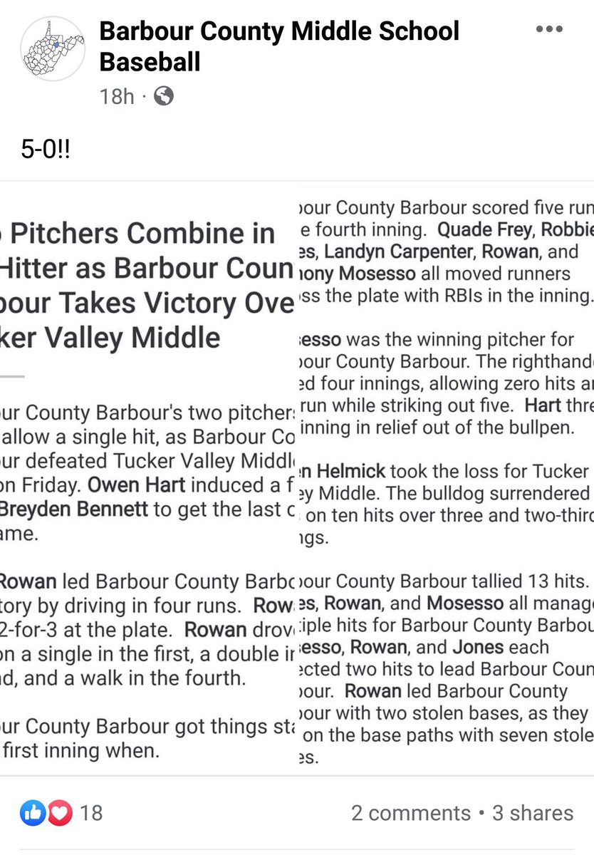 HerrodParker's tweet image. #28 #JaxxBoys ™
#1 #BarbourCountyMiddleBaseball
         #Backstop #FieldGeneral

               We're 5-0 💯💯💯
#TEAM 
#COLTS
#BarbourCounty ⚾