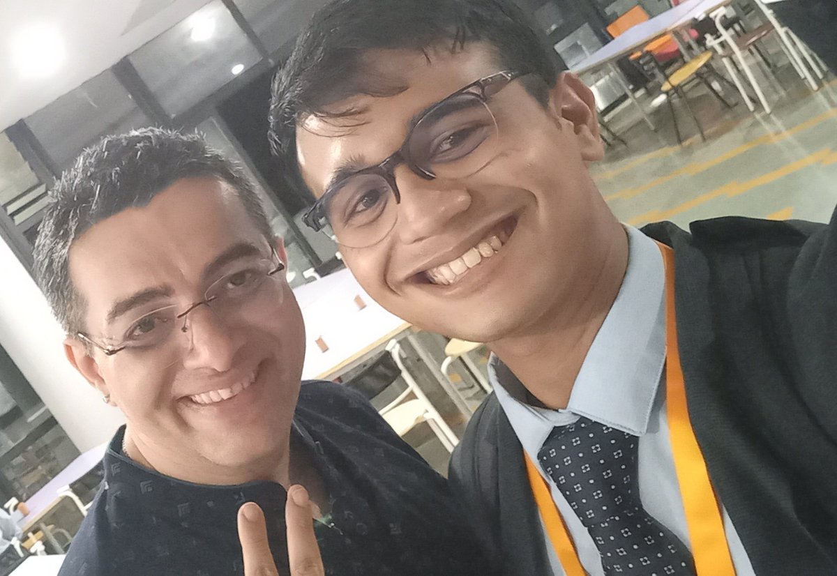 Sudharshanan Balaji (@sudharshanan_b) on Twitter photo Had a wonderful time interacting with Pioneers like <a href="/DeepakNModi/">Deepak Modi</a> sir, at #GATC2023 (<a href="/GATC_2017/">GATC 2024</a> ) happening <a href="/DBT_inStem/">iBRIC-inStem</a> , on Y Chromosome Microdeletions and Male infertility, and our ongoing work on Mutations conferring Castration resistance to Prostate Cancer in South Indians. Had a wonderful time interacting with Pioneers like <a href="/DeepakNModi/">Deepak Modi</a> sir, at #GATC2023 (<a href="/GATC_2017/">GATC 2024</a> ) happening <a href="/DBT_inStem/">iBRIC-inStem</a> , on Y Chromosome Microdeletions and Male infertility, and our ongoing work on Mutations conferring Castration resistance to Prostate Cancer in South Indians.
