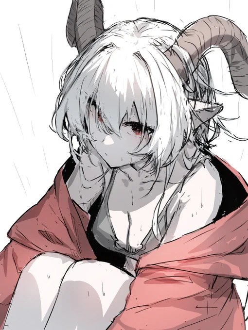 #深夜のひっそり落書き #生存報告落書きただの落書き。角っ子 