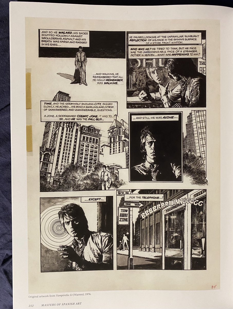 ZvenThe's tweet photo. Ramon Torrents
"The Last Man Syndrome"
(Story: Roger McKenzie)
#Vampirella #53
1976
#RamonTorrents #WarrenMagazines #Comics https://t.co/piGmGUWYuu