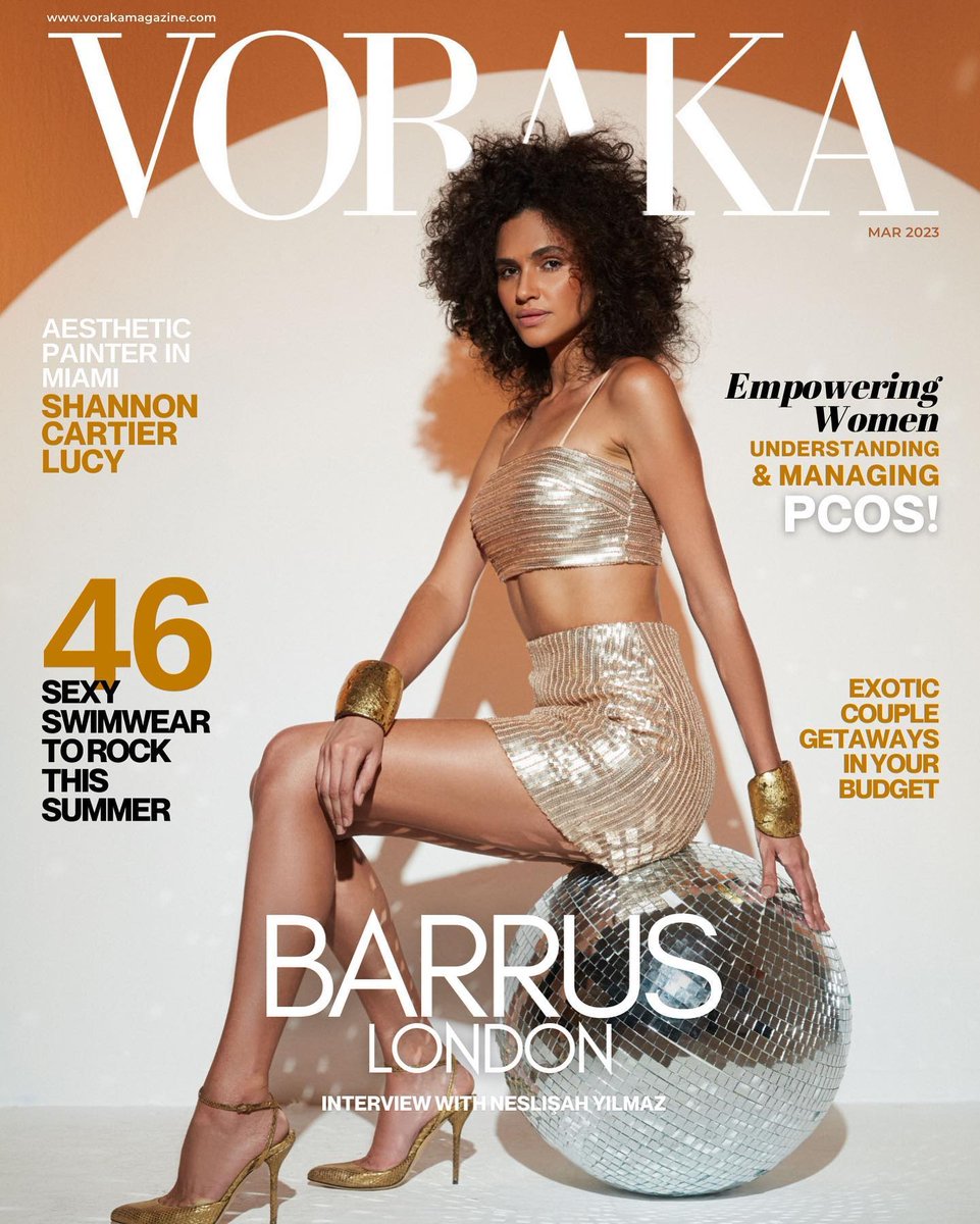 Unveiling the first look of VORAKA @vorakamagazine cover for March 2023 issue featuring the stunning masterpiece by Barrus London @barruslondon on Tati Muniz @tatimunizwm through the lense of C2 Production @c2production. Know more about the journey of Neslişah Yılmaz (head