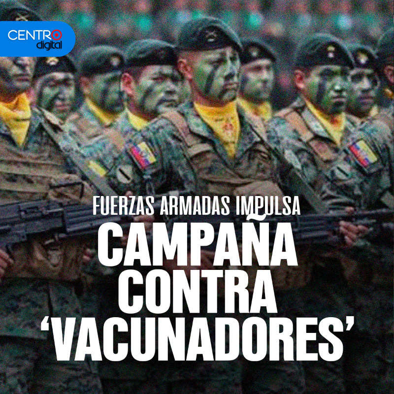radiocentroec's tweet photo. Fuerzas Armadas activó la línea1800-335486 para recibir denuncias si una persona es víctima de los vacunadores. https://t.co/DGP4KKdQeJ