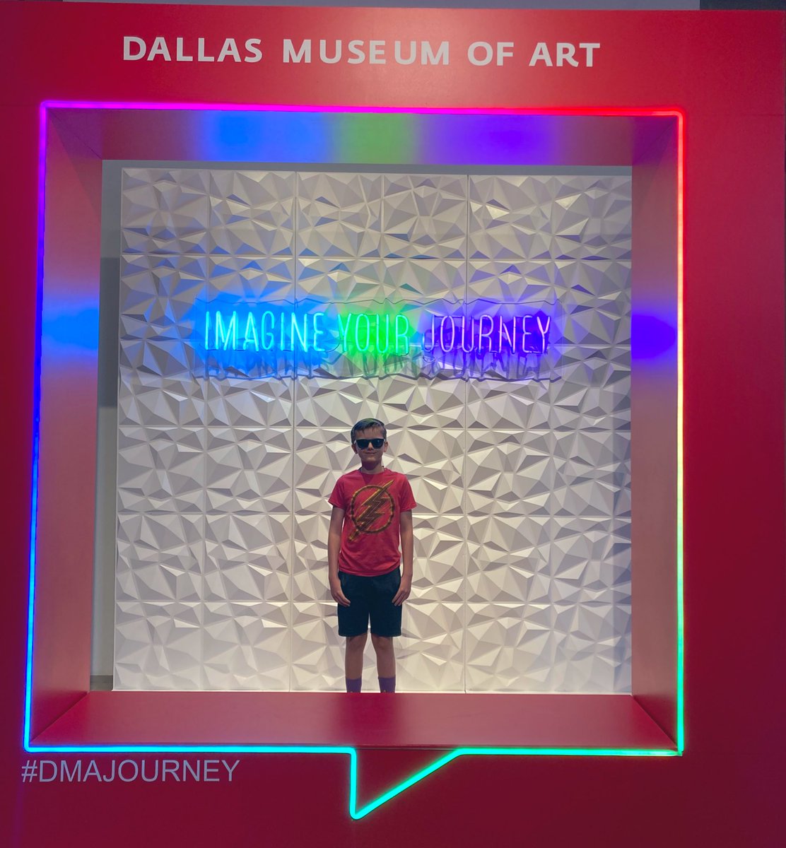 When your mom is an art teacher—-Easter weekend art adventure 😁❤️
#dma <a href="/DalArtsDistrict/">Dallas Arts District</a>