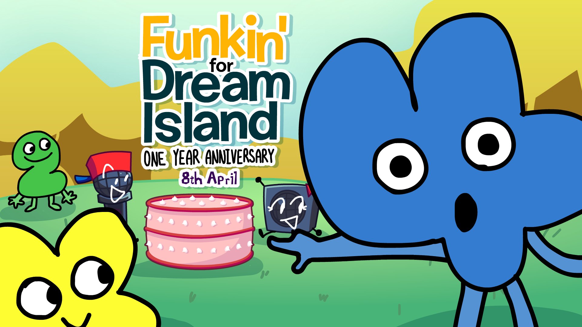 FNF: Dream Island Showdown (BFDI Mod) [Friday Night Funkin'] [Mods]