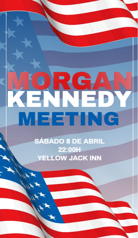 Styrpex's tweet image. ¡Esta noche tenemos el primer evento del servidor!
Ven al meeting del Gobernador Kennedy en el Yellow Jack. 

¡Te esperamos a las 22:00h en el server o en los directos de nuestros streamers!

#SomosRoleplay #Styrpex