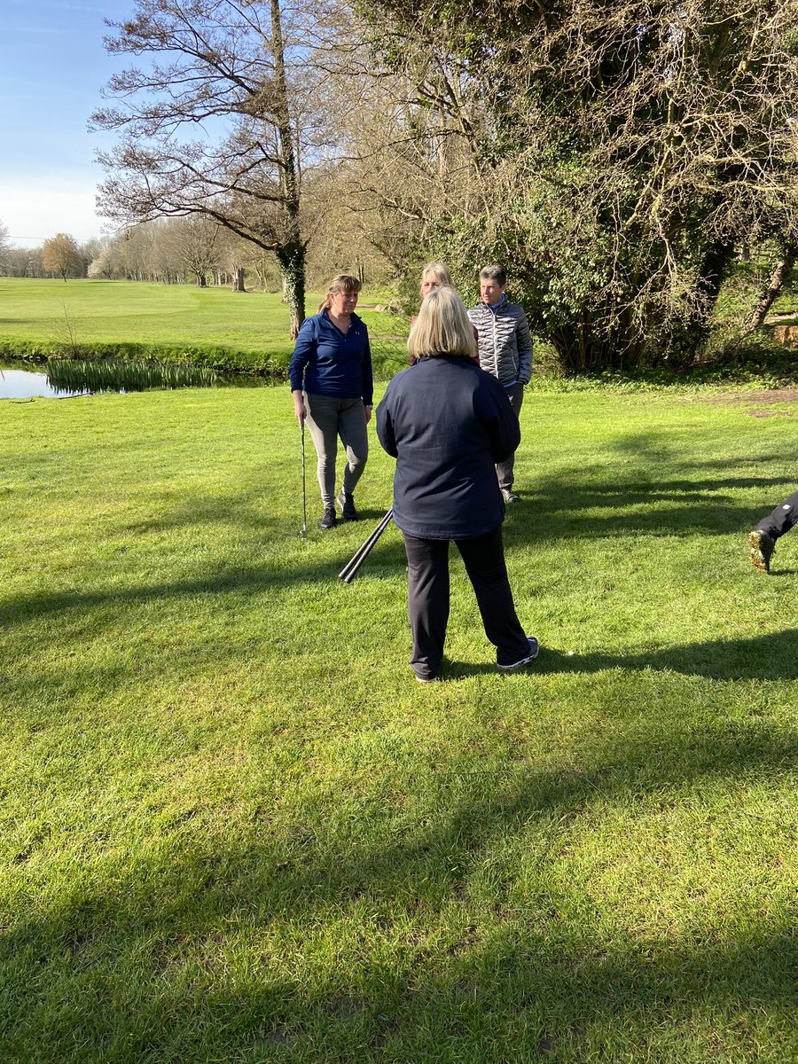 Fantastic development from group 2 in my Ladies pathway programme learning about short game management on course. Great to see ladies engaging and understanding golf is for everyone no matter what you want from it. 3 years into my program and still a waiting list……love teaching