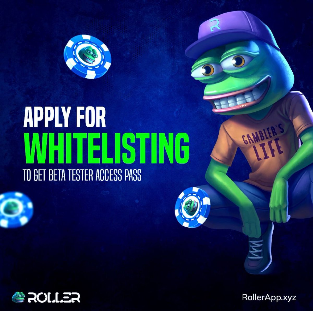 roller_app's tweet photo. Exciting news to our #EarlyAdopters๐ธ!
Whitelist Google form is now live on Zealy! https://t.co/frxBAISqLc
Fill out the form and secure your spot as an early adopter of RollerApp while you earn airdrops!
#FreeMint #ARB #Arbitrum #ZealyTask #whitelist https://t.co/61Cl3FoSxM