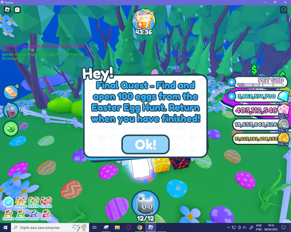 Aiko 🪄🍃 tysm for 1.4k💕 on Twitter: "does the egg hunt happen from time