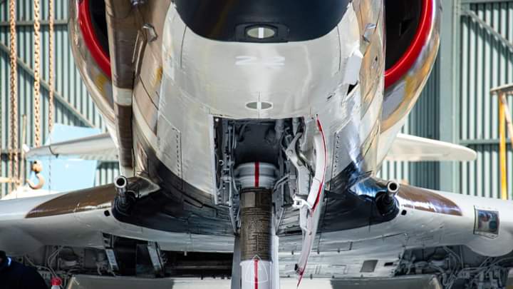 gonzaconti_18's tweet image. Listos los 20mm ya tiene dientes...
#Skyhawk #A4c #FuerzaAereaArgentina @FuerzaAerea_Arg #Malvinas