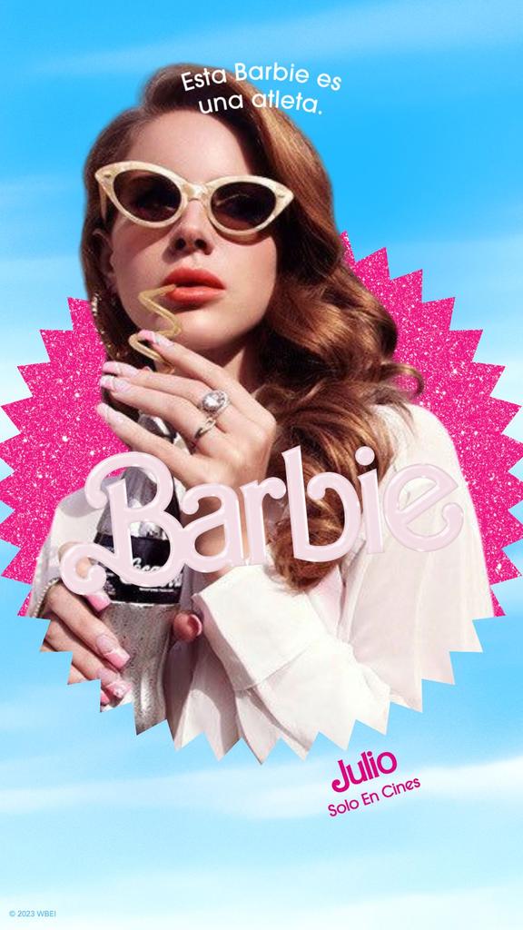 Lana's eras as Barbie movie posters : r/lanadelrey