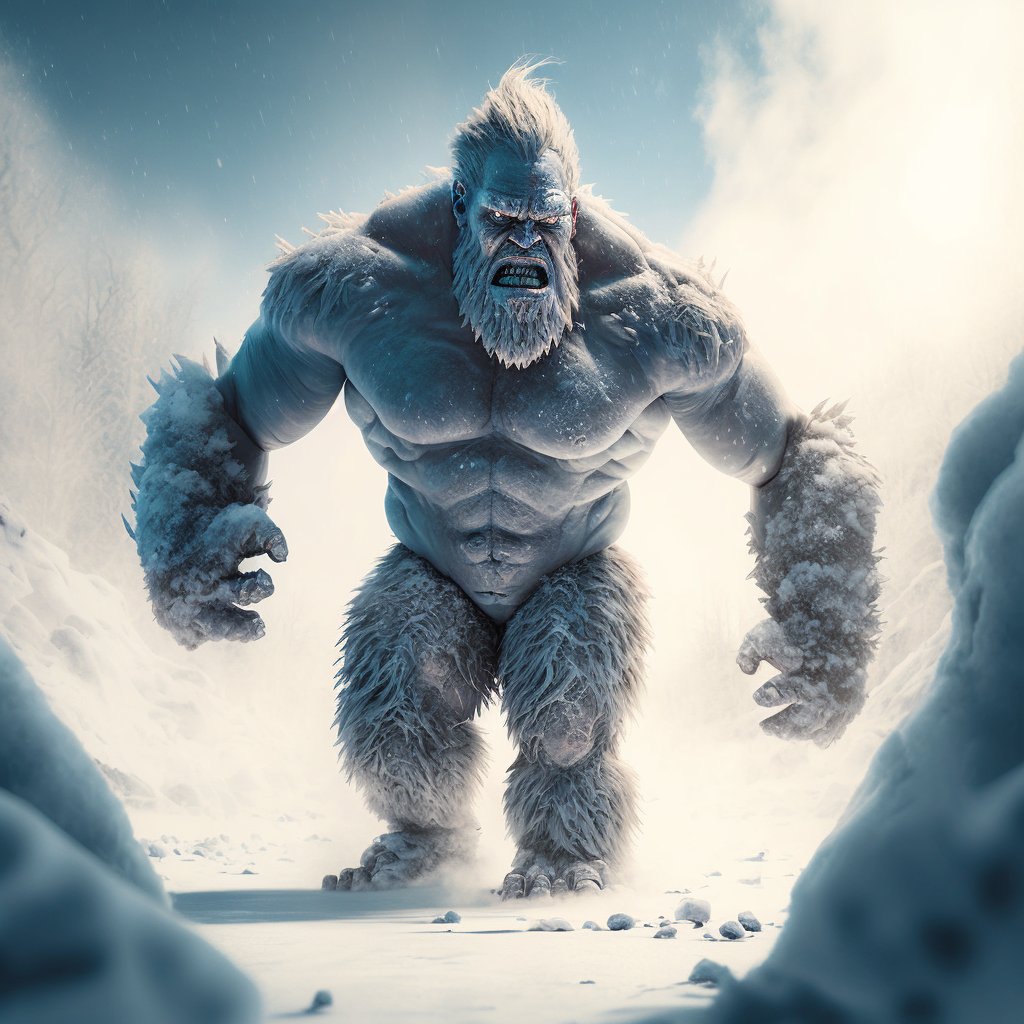 AIAXNFT's tweet photo. 🥶🥶 Venture into the Himalayas with Yara, the solitary Yeti Ape who found unexpected companionship with humans in her quest for peace. Check out our latest minted story now- The Story of Yeti Ape 🥶🥶! 

#AIAXOrigins #AIIA #Story #HOC #NFT https://t.co/J7IGZphMJo