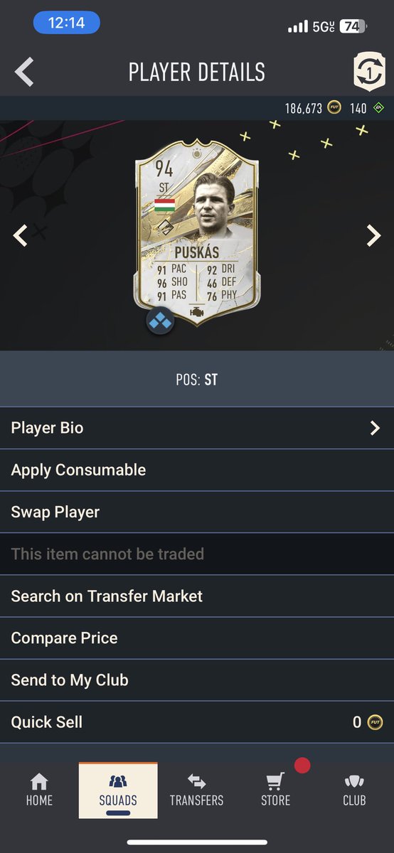cityofsaint's tweet photo. @DonkTrading Big W 🤩 Puskas is amazing. https://t.co/dMUFWx3YUN