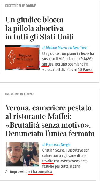È la viglia di Pasqua e al <a href="/Corriere/">Corriere della Sera</a> sono tutti in ferie.
#stampa #grammatica