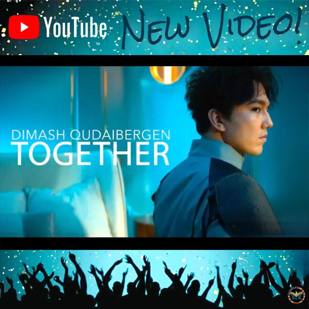 dimash_usa's tweet image. Dimash delighted us once again with the premiere of his new music video for “Together” on his official YouTube channel!

Check out this cool 🎥 youtu.be/ujamXIuLcFM

#TogetherByDimash #TogetherMV
@dimash_official
@ kudaibergen.abilmansur 
@ raushan_kudaibergen @nefqazaqstan