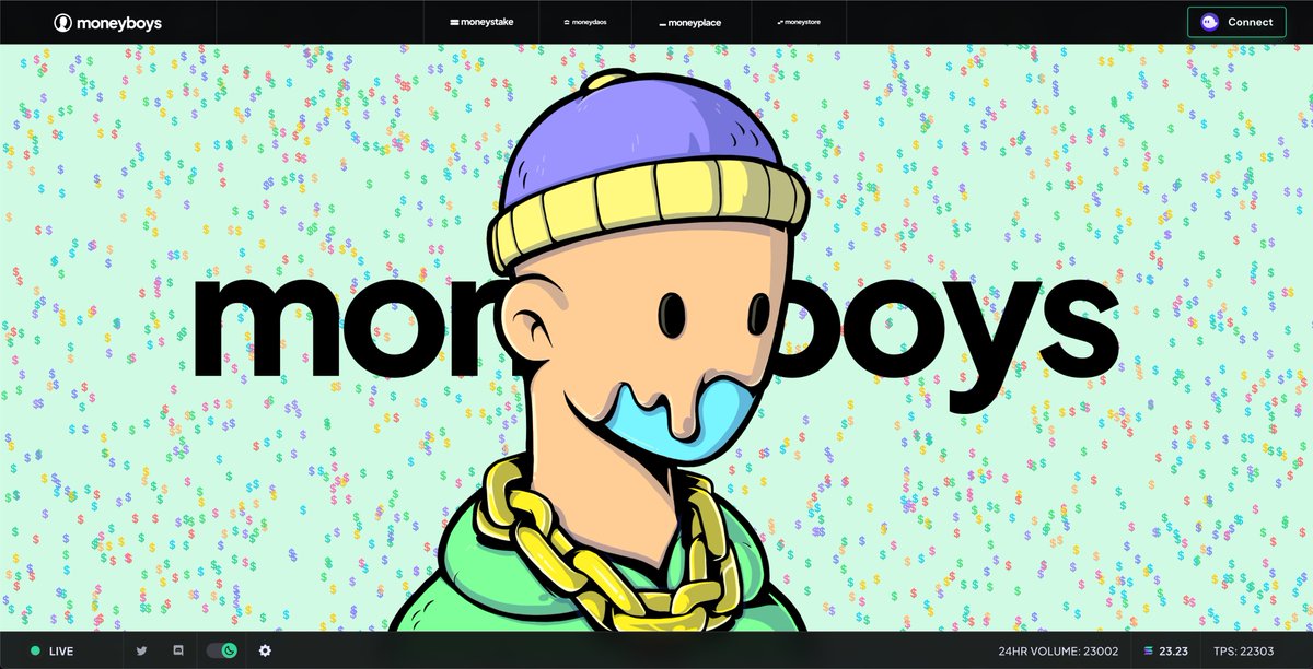 Now would be the time to find your forever <a href="/MoneyBoysNFT/">MoneyBoys</a> and jump into moneyDAO if you haven't already. 

Things are about to get hot in the kitchen. 👨‍🍳🔥