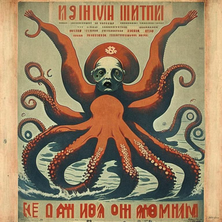 Мать-осьминог призывает встать на защиту родины