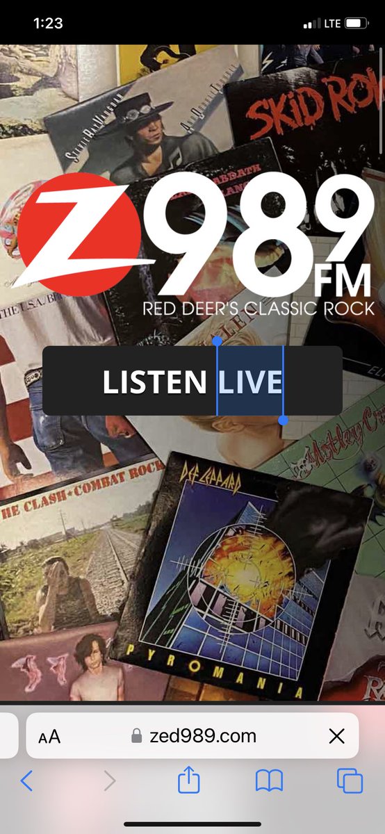 Sounding good @GruffGushnowski on @Zed989RedDeer - keep the @DefLeppard coming!