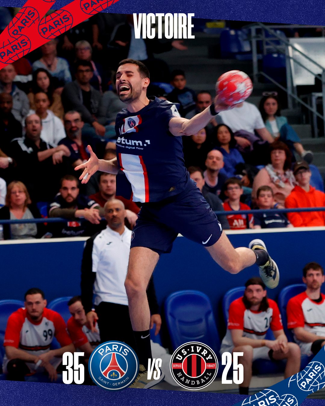 Ballon PSG Handball