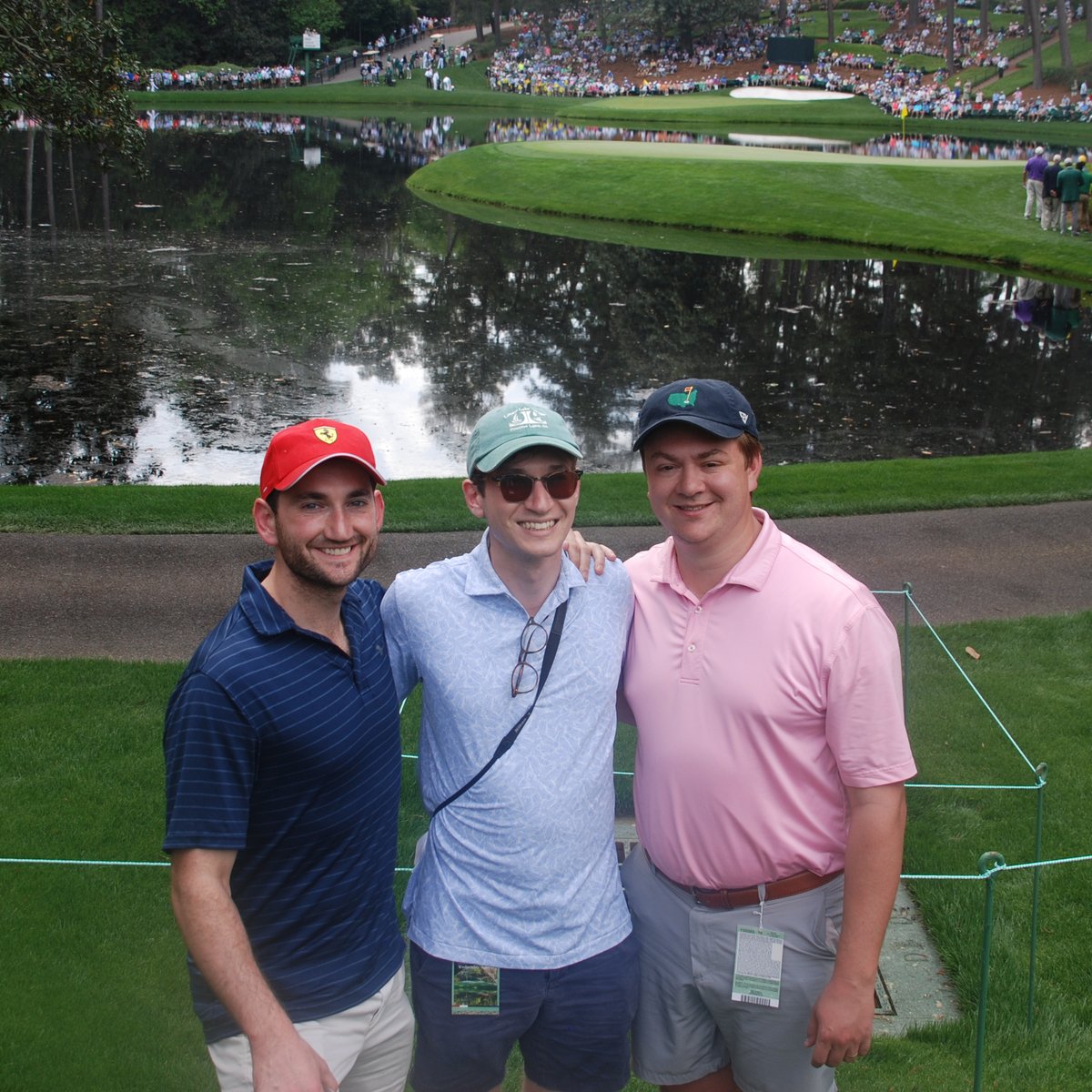 AricDiLalla's tweet photo. The weather at @TheMasters was a little bit better on Wednesday.

Never gets old being there. https://t.co/d9tJWMqipg