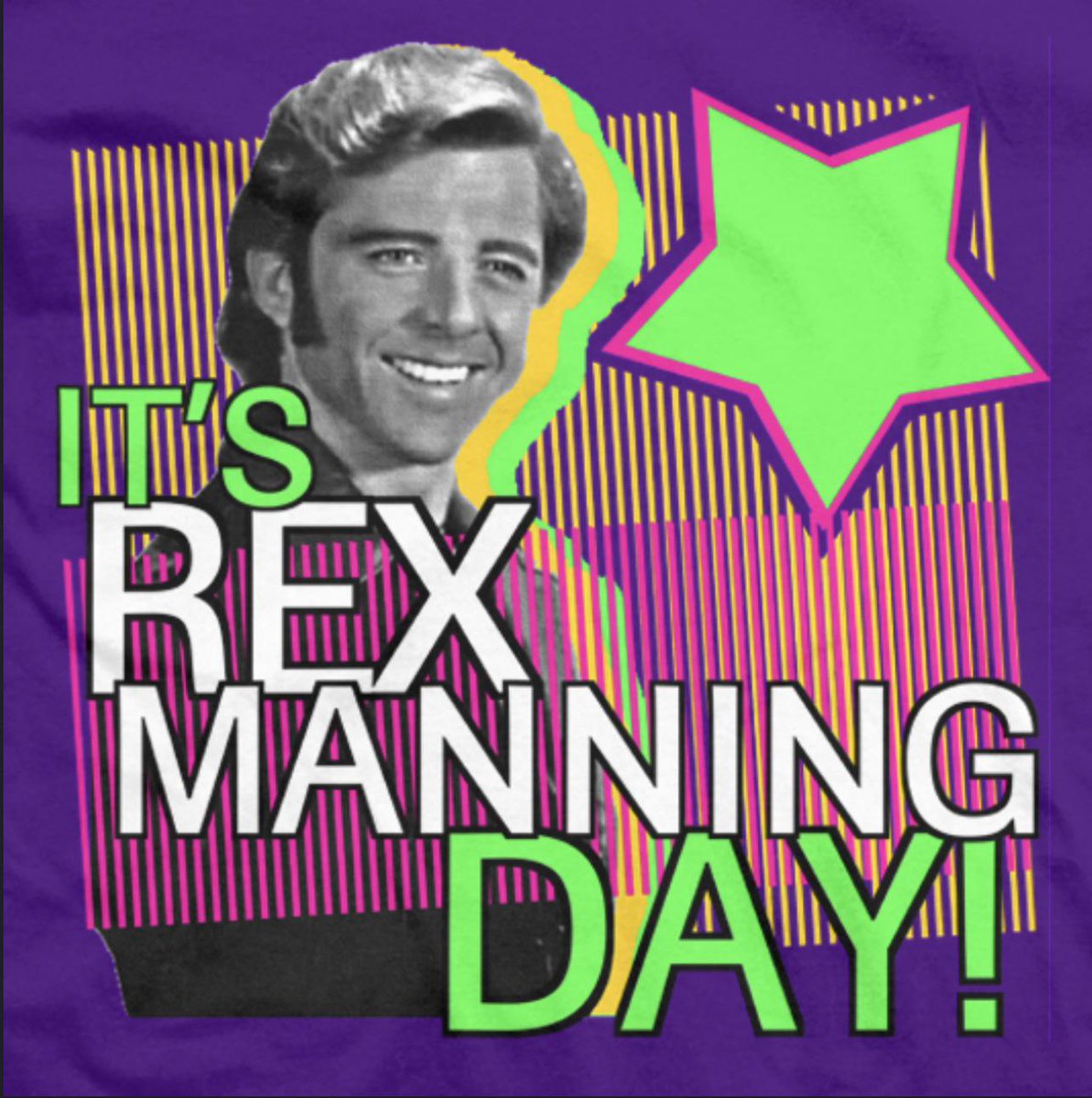 JoshFoote's tweet image. Happy Rex Manning day to one and all!