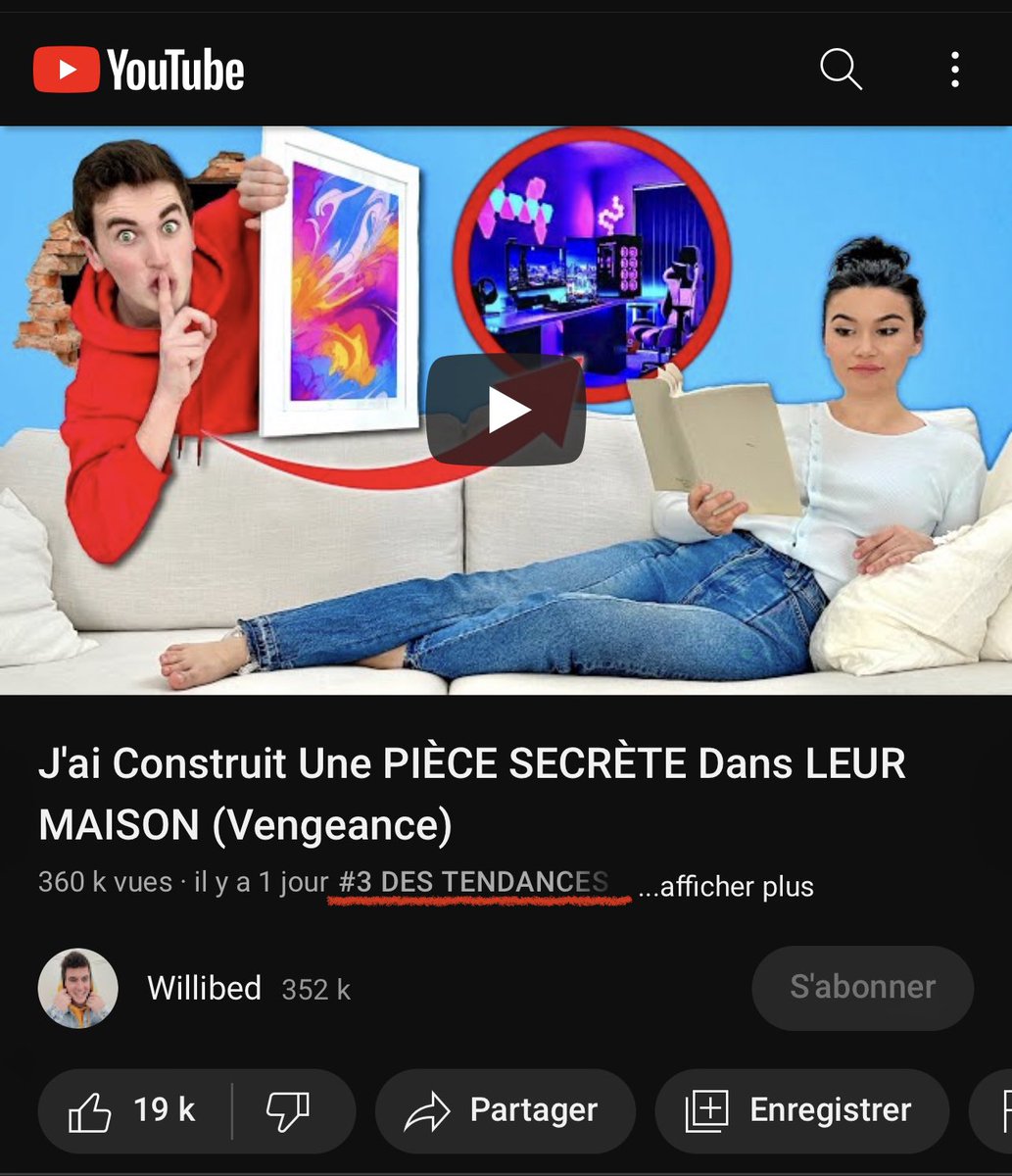 Le pti québécois #3 dans les Tendances Youtube en France🇫🇷😎