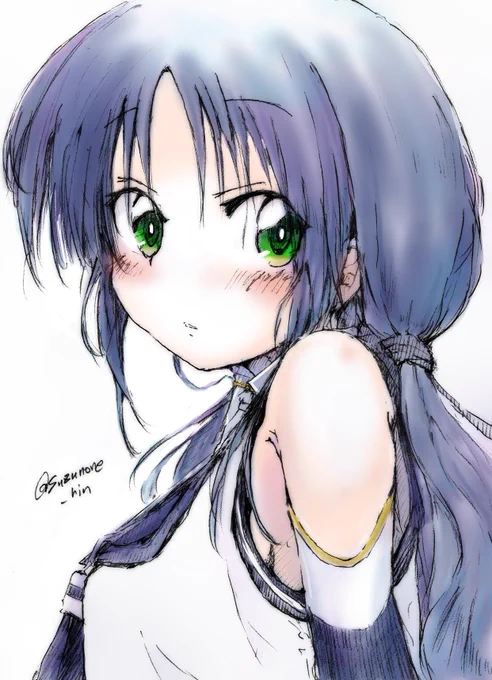 #上手いとか下手とかそういうのは関係なく自分が気に入っている絵を4枚選ぶ昔は色をのせてました 