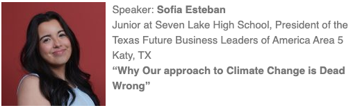 rafale1co's tweet photo. "Don't miss Sofia Esteban at TEDxYouth@SanAntonio - Earth2Hot2Handle. Her Colombian-American perspective on the environment is a must-hear. #TEDxYouth #Earth2Hot2Handle #SofiaEsteban" https://t.co/4aqDcIf08s
