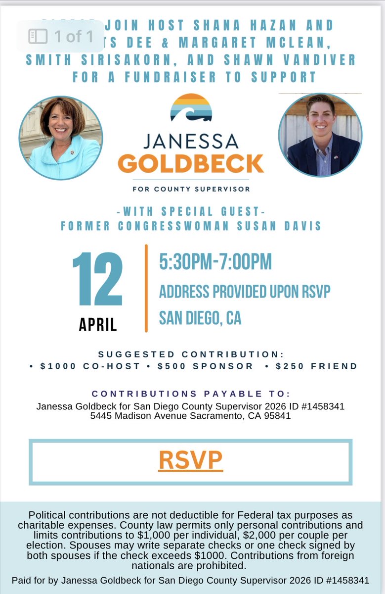 elizabethlev's tweet photo. Great event happening this Wednesday evening in Kensington for ⁦@jgoldbeck⁩. https://t.co/xtup8mPXyQ