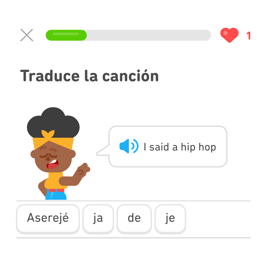 Duolingo Español on Twitter "¿Cómo que la canción de Aserejé no se