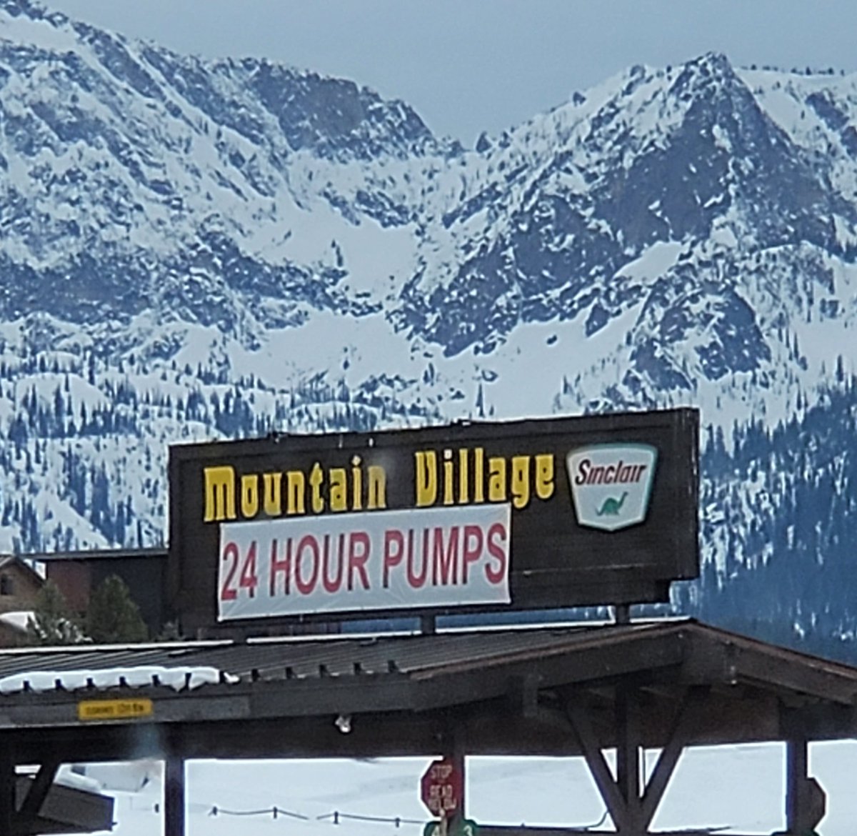 Your Mom is in town.