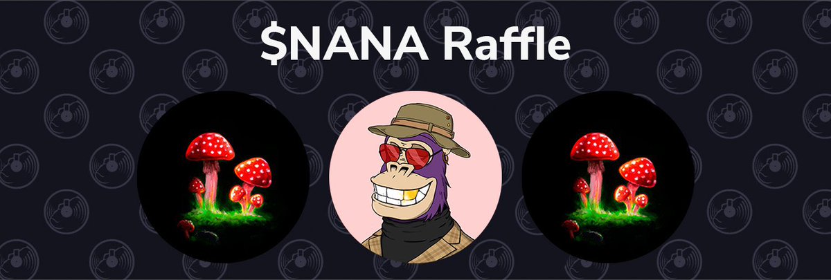 Just put my all $NANA to this raffle. lol 
Check further on discord @ChilledKongs 
#CNFT #ChilledKong #Shrooms #CNFTCollection #CNFTCommunity