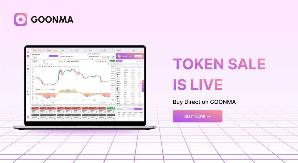 GOONMA - Social Trading Bot Platform tweet media