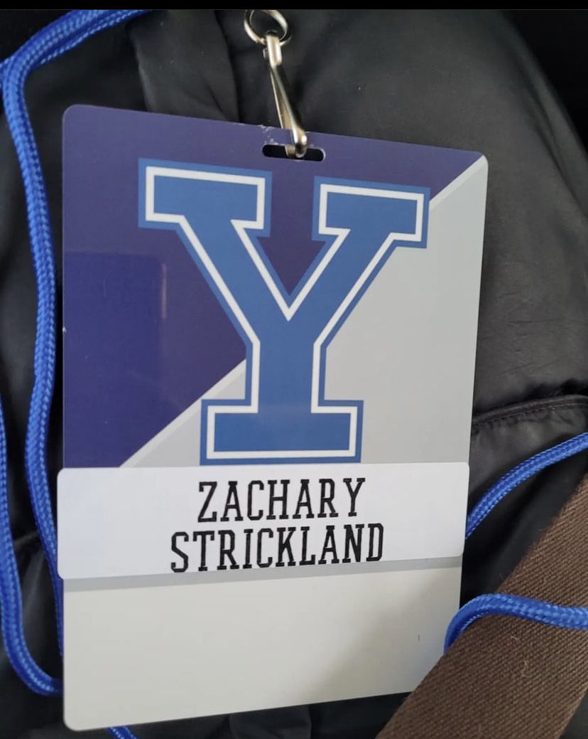 Zach_Strick5's tweet photo. Had a great time at @yalefootball spring practice today and I enjoyed the team comradery and spirit! Thank you for having me, @coach_smcgowan @CoachRenoYale 
@TeaneckFB https://t.co/K7mFhqm7Pv
