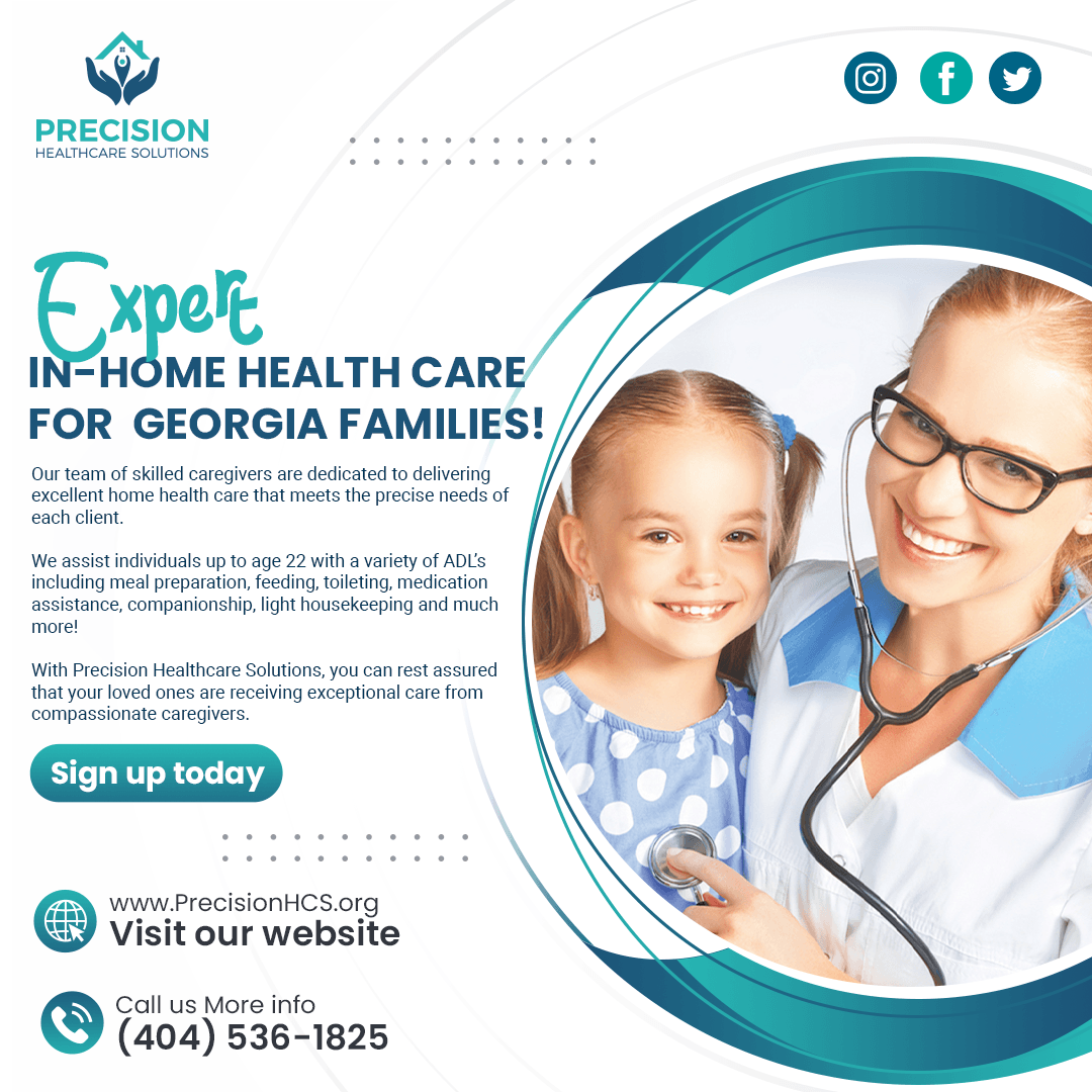 PHCSolution's tweet image. Proudly Serving Georgia Families, Providing In-Home Health Care and School Nursing Services to Individuals Ages 1 to 21.

Sign Up Today!

PrecisionHCS.org
(404) 536-1825