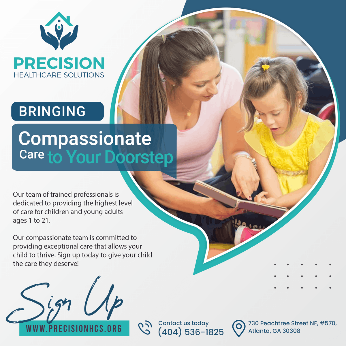 PHCSolution's tweet image. Proudly Serving Georgia Families, Providing In-Home Health Care and School Nursing Services to Individuals Ages 1 to 21.

Sign Up Today!

PrecisionHCS.org
(404) 536-1825

#homehealthcare