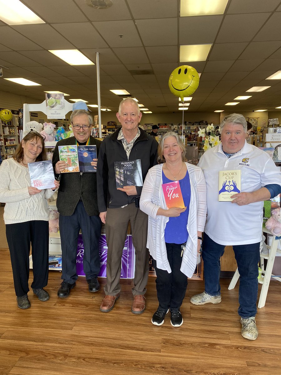 Local Salem, OR authors spreading the “Good News” thank you Rainbow West Christian Supply -
